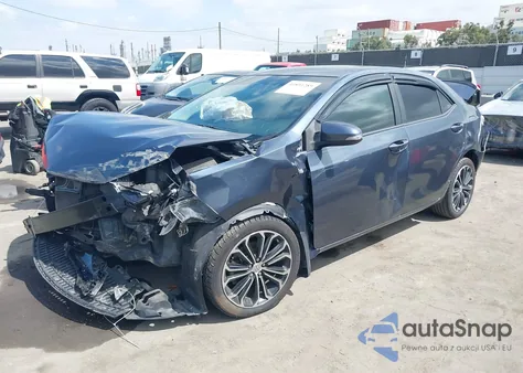 2014 Toyota Corolla S Premium из США, поврежденный, VIN 2T1BURHE7EC000995